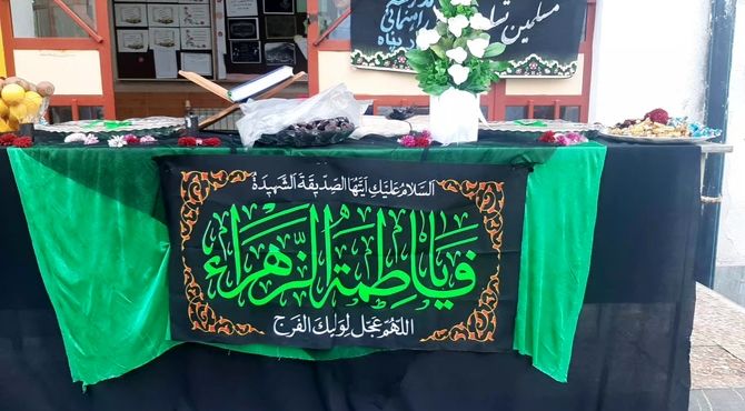 ویژه‌برنامه شهادت حضرت فاطمه(س) در دبیرستان ستارپناه