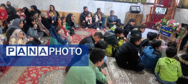 جشن ولادت حضرت علی (ع) پایگاه بسیج مطهره روستای تنسوان شیروان