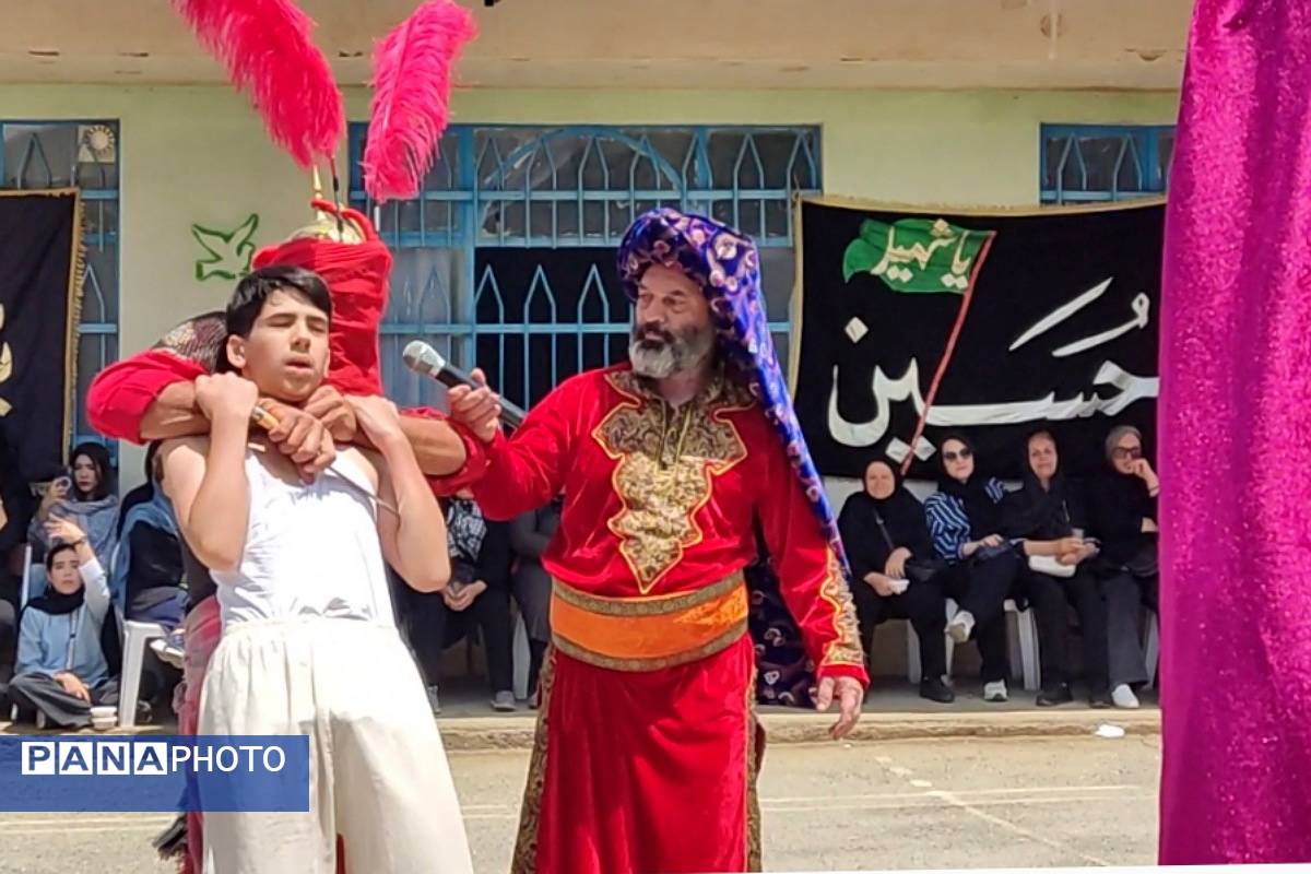 مراسم شبیه خوانی روز عاشورا در شهرستان طالقان