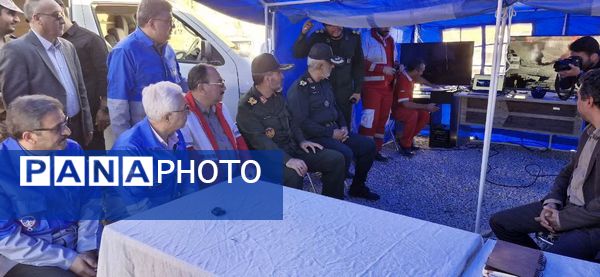 برگزاری مانور بزرگ زلزله در خراسان شمالی 