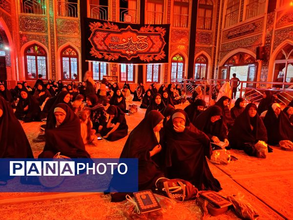 برگزاری مراسم عزاداری شب دوم  ماه محرم در تکیه ابوالفضلی نیشابور