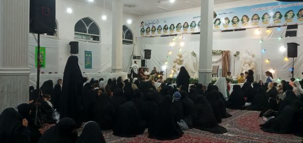 مراسم جشن سالروز ازدواج امام علی(ع) و حضرت زهرا(س) در روستای ورجان قم