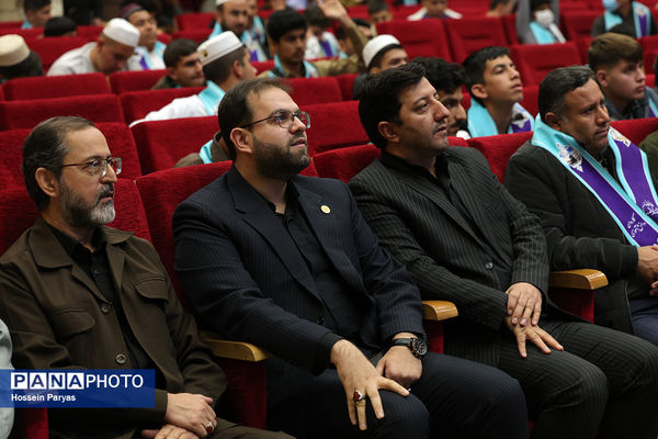 مراسم آموزش کاروان‌های عمره دانش‌آموزی به دانش‌آموزان عازم سرزمین وحی