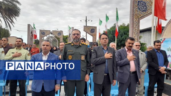 گردهمایی بسیجیان حوزه امام حسن مجتبی(ع)در قائمشهر