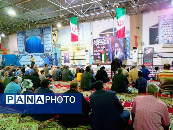 سی و پنجمین سالگرد ارتحال امام خمینی (ره) و قیام ۱۵ خرداد در شهرستان کارون