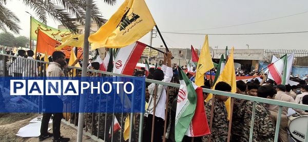 برگزاری راهپیمایی سیزدهم آبان ماه در بندرعباس