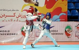 برگزاری مسابقات تکواندو استعدادهای برتر دختران