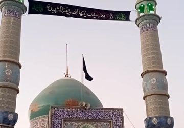 استقبال حماسی مردم قشم از دو شهید گمنام 