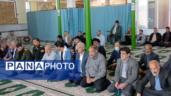 نماز عبادی سیاسی جمعه این هفته شهر سفیددشت 