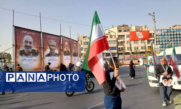 برافراشتن پرچم غیرت با بدرقه شهدای اقتدار