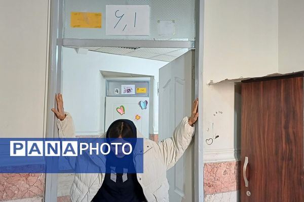 دانش‌آموزان دبیرستان زینبیه۲ شهریار آماده مقابله با زلزله