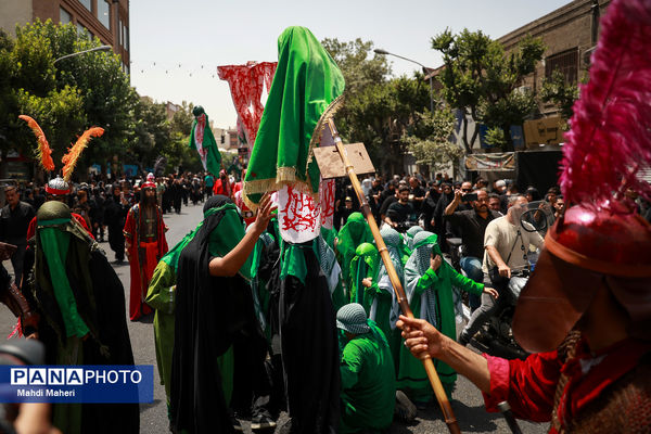 آیین سنتی کاروان عزاداری بنی اسد در تهران