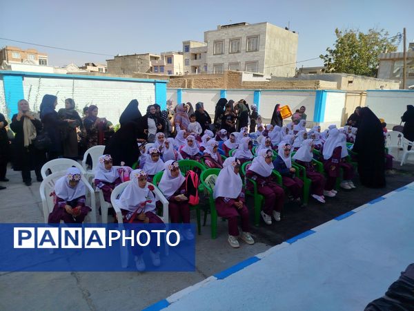 طلوع شکوفه‌های امید در دبستان امین زاده فاروج 