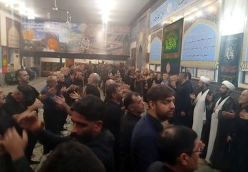 عزاداری سیدالشهدا (ع) در مسجد محمدی گلوگاه 