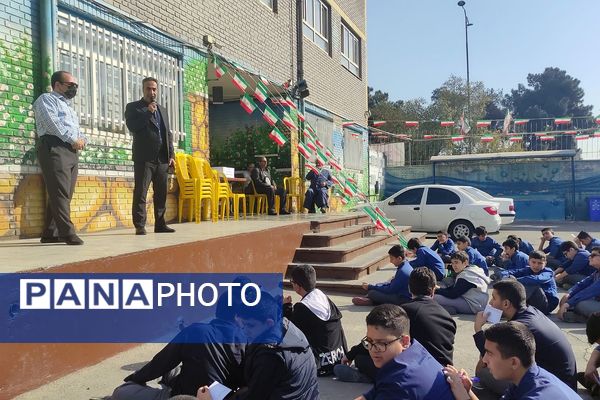 برگزاری انتخابات شورای دانش آموزی در مدارس ناحیه دو شهرری 