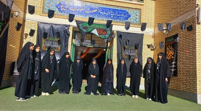 مراسم شهادت حضرت فاطمه زهرا (س) در دبستان عصمت دامغان