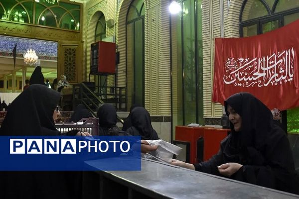 عزاداری ماه صفر در حسینیه محله قاضی شهرستان‌دماوند 