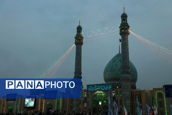 حال و هوای مسجد جمکران قبل از برپایی جشن‌ نیمه شعبان