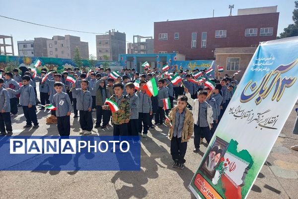 برگزاری صبحگاه‌ در کهریزک با برنامه‌های متنوع