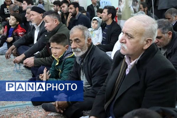 مراسم گرامیداشت دهه بصیرت در روستای جعفرآباد قم