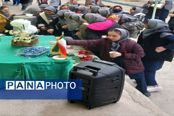 جشن عید مبعث در مدرسه فدک فاروج