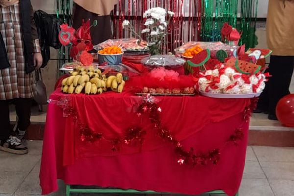 یلدای ایرانی در مدرسه نشر علم ورامین