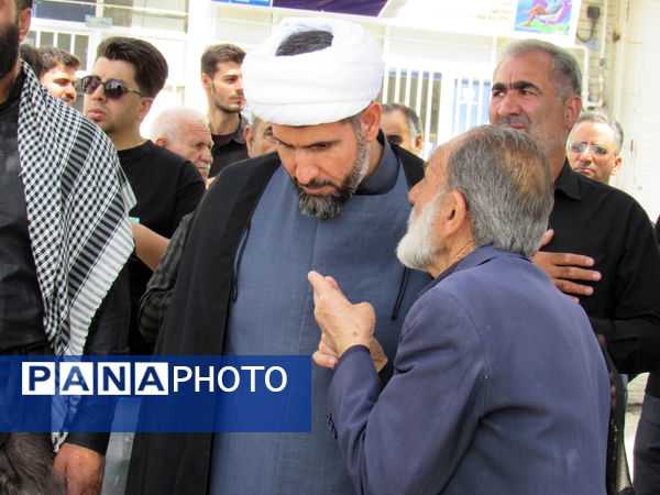 مراسم تاسوعای حسینی در کامیاران 