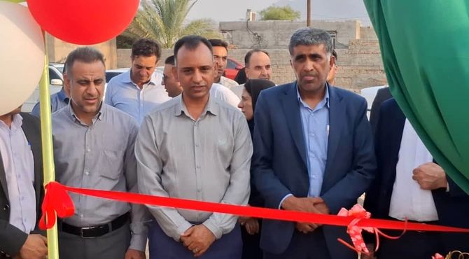 افتتاح مدرسه ابتدایی طرح بنیاد برکت در روستای شمیل بالا حاجی‌آباد