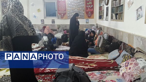 افتتاحیه اعتکاف در مسجد قائم المهدی جاهدشهر 