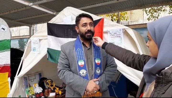 دانش‌آموزان ناحیه 7 مشهد در کنار مردم مظلوم غزه و لبنان هستند