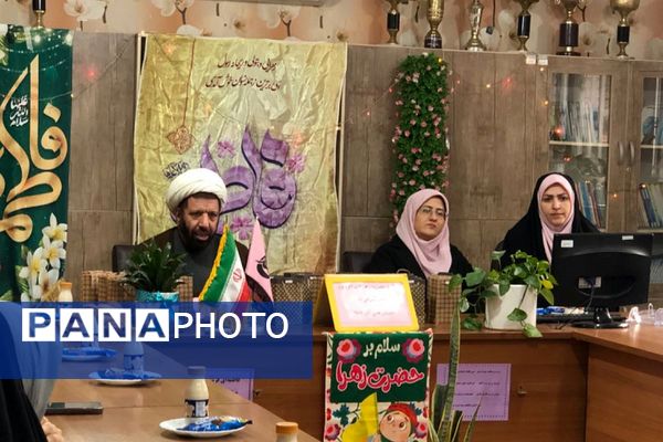 تجلی عطر مهر مادری در جشن میلاد حضرت زهرا(س) مدرسه هدی1 شهر قدس