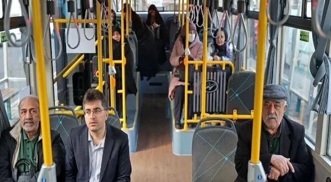 ثبت بیش از ۱۰۰۰ نظر مردمی طی یک‌ماه در اتوبوسرانی