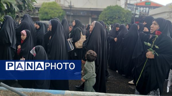 مردم محمودآباد به استقبال شهید سرافراز سعید محمودی رفتند