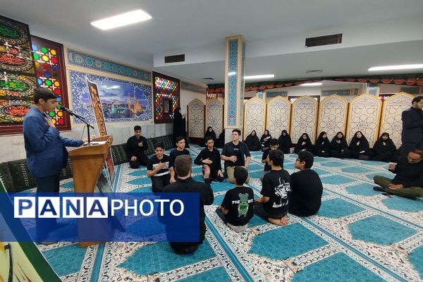 برگزاری سوگواره احلی من العسل در ناحیه دو شهرری 