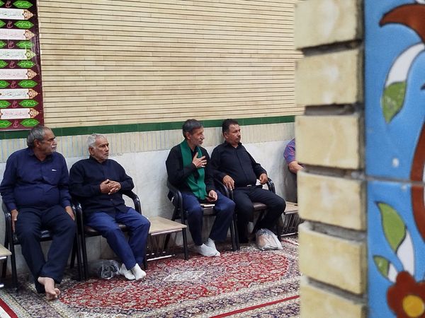 حضور حماسی جوانان و نوجوانان در شب هشتم محرم کاشمر