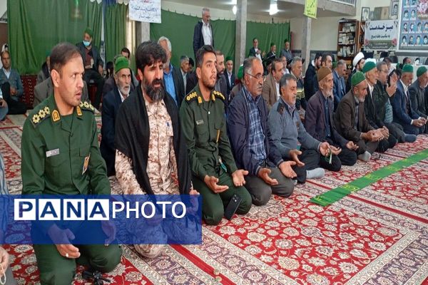 آخرین نماز عبادی سیاسی جمعه آبان ماه در شهر بار نیشابور