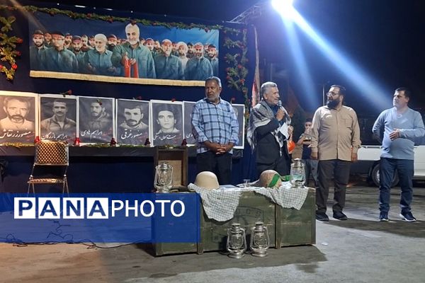 بزرگداشت مقام شهدای دفاع مقدس در آخرین روز هفته دفاع مقدس