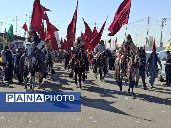 پیاده‌روی اربعین حسینی در کشور عراق 