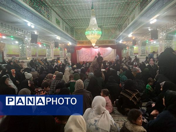 جشن ولادت حضرت فاطمه زهرا (س) در مهدیه نیشابور 