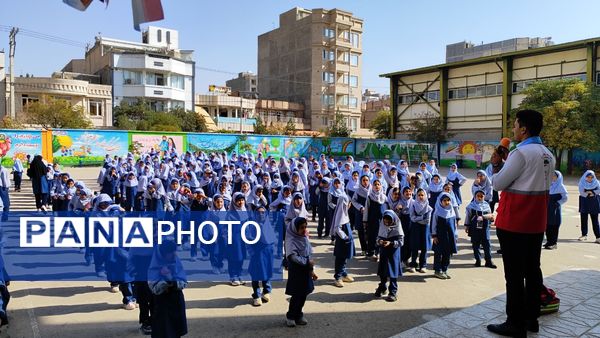 گرامیداشت روز ملی کاهش اثرات بلاهای طبیعی در نیشابور