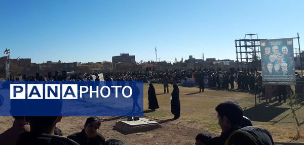 رزمایش اقتدار بسیجیان شهرستان بردسکن 