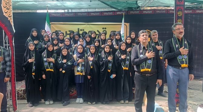 چکیده‌ای از خدمات فرهنگی موکب دختران سازمان دانش آموزی 