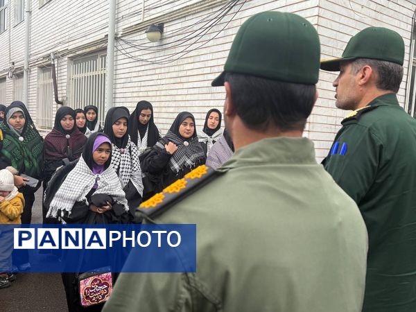 کاروان راهیان نور بسیج دانش‌آموزی سراب و مهربان 