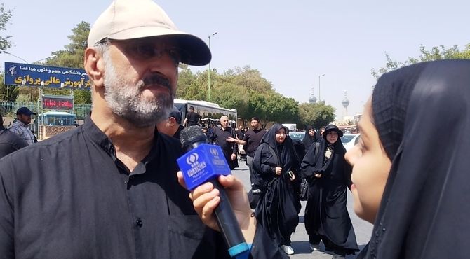 در پیاده روی جاماندگان اربعین عشق به اهل بیت علیه السلام و عشق به میهن را مشاهده کردم