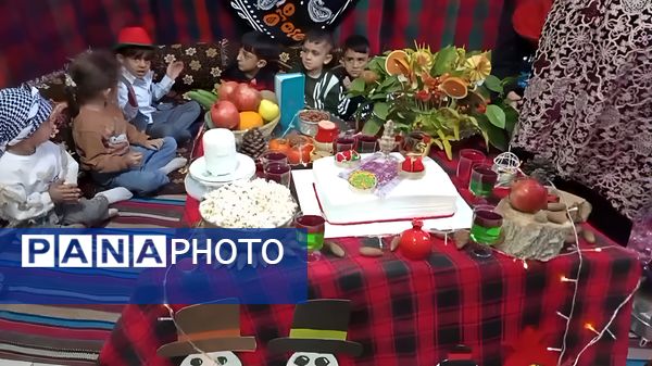 از دل کلاس تا گرمای کرسی؛ یلدای لُری در نام‌آوران