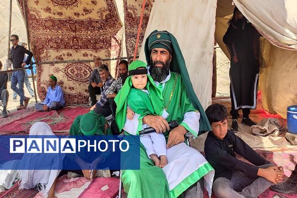 مراسم تعزیه خوانی اربعین حسینی در شهر نیشابور