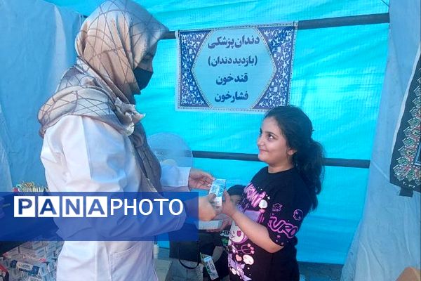 برپایی موکب میدان پویای اربعین
