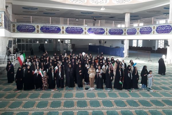 هیات دخترانه این‌بار از نوع حماسی در شهرستان لردگان