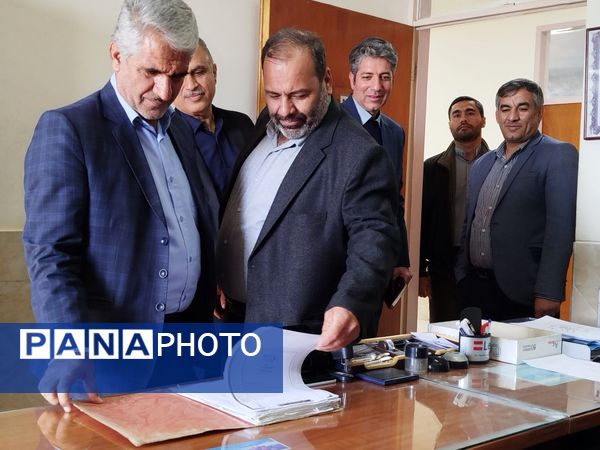 بازدید اداره‌کل آموزش و پرورش خراسان از بخش‌های مختلف آموزش و پرورش شهرستان فاروج 