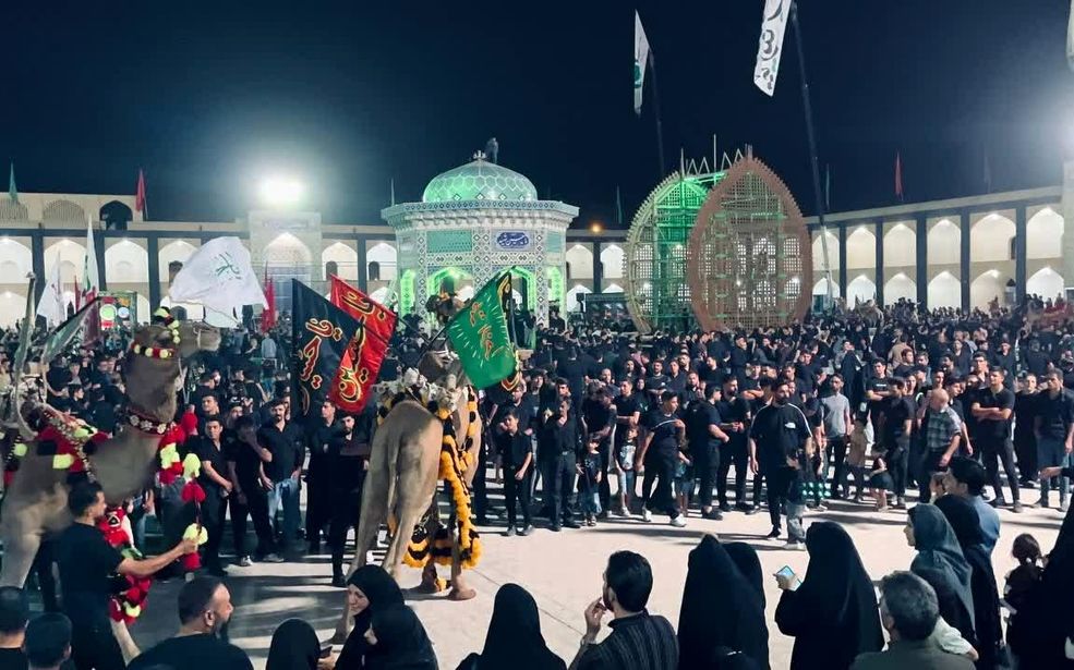 آغاز دلدادگی دلداگان در ماه محرم حسینی
